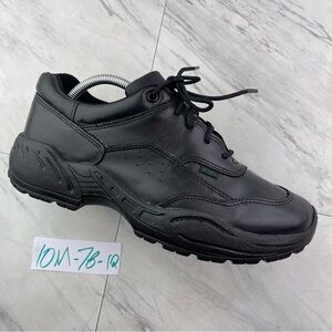 Rocky Women's 10 M Sr/usa 911 Series Slipstop Postal Shoes Black Leather Lace